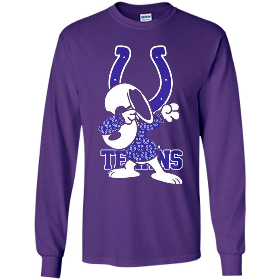 Indianapolis Colts Snoopy Dabbing PING PONG