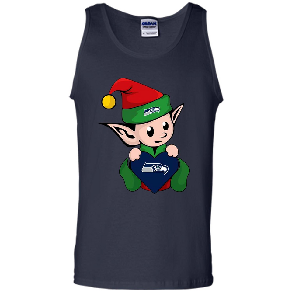 Seattle Seahawks ELF Elves Grinch Santa Claus