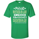 I'm A Proud Mother In Law Of A Freaking Awesome Daughter - Shirt