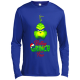 Resting Grinch Face Shirt PINGPONG - Canvas Long Sleeve T-Shirt