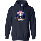 Chicago Cubs Halloween The Nightmare Before Christmas - Hoodie