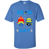 Snow Day Shirt For Golden State Warriors Vs Minion Fans pingpong
