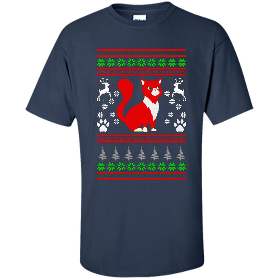 Christmas Ugly Sweater CUTE CATS UGLY CHRISTMAS SWEATERS - Shirt