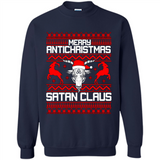 Merry Antichristmas Satan Claus Sweatshirt PINGPONG