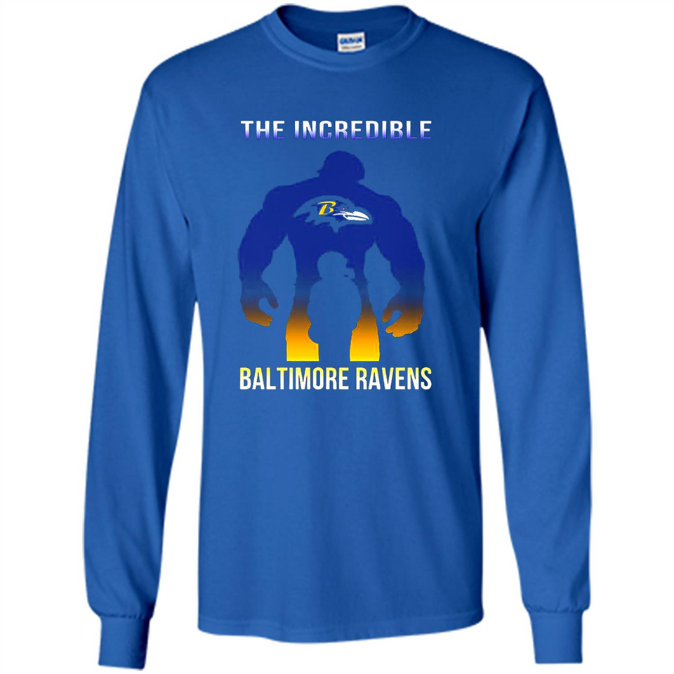 The Incredible Baltimore Ravens Hulk NFL Football