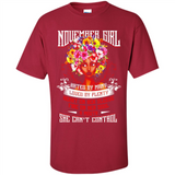 November Girl Flower - Shirt