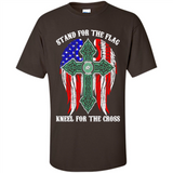 Dallas Stars - stand for the flag kneel for the cross