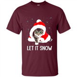 Let It Snow Cat Christmas sweater PINGPONG