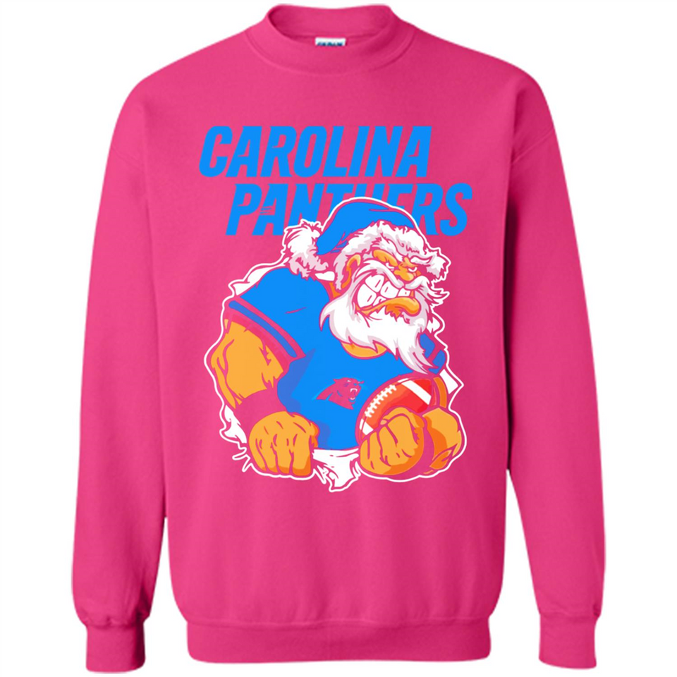 Grumpy Santa Claus Carolina Panthers Football Team PINGPONG