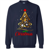 Merry Christmas Dogs Christmas Tree sweater PINGPONG