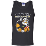Grumpy Santa Claus Los Angeles Chargers Football Team PINGPONG