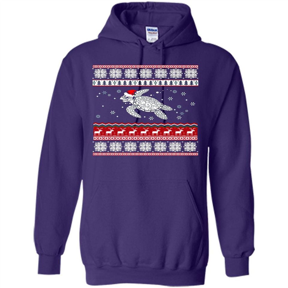 Sea Turtle Ugly Christmas T-Shirt - Hoodie