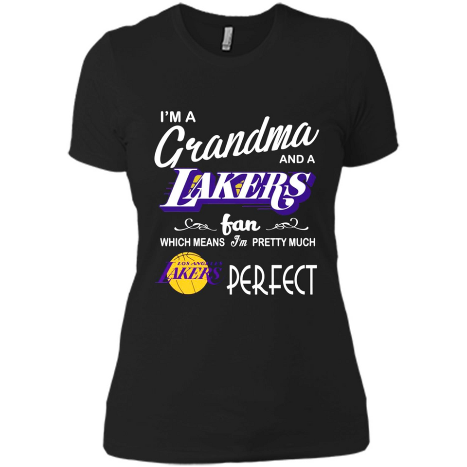 I'M A Grandma And A Los Angeles Lakers Fans