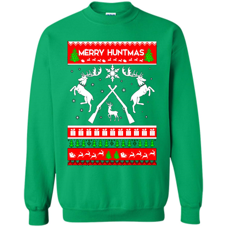 Merry Huntmas Ugly Christmas sweater PINGPONG