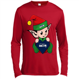Seattle Seahawks ELF Elves Grinch Santa Claus