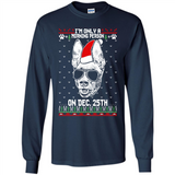 Morning Person Pharaoh Hound Funny Xmas - Long Sleeve T-Shirt