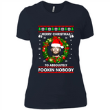 Merry Fookin Christmas Conor Mcgregor sweater PINGPONG