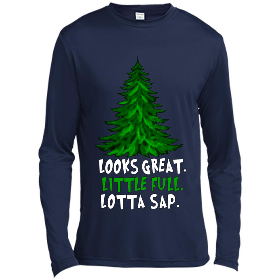 Looks Great Little Full Lotta Sap Funny Christmas PINGPONG
