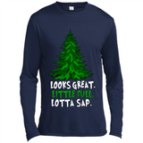 Looks Great Little Full Lotta Sap Funny Christmas PINGPONG
