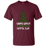 Looks Great Little Full Lotta Sap Funny Christmas Mug PINGPONG - Shirt