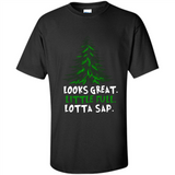 Looks Great Little Full Lotta Sap Funny Christmas Mug PINGPONG - Shirt