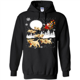 Christmas Santa Golden Retriever Sleigh For Labrador Retriever
