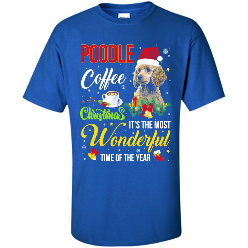 Poodle Coffee Wonderful Christmas