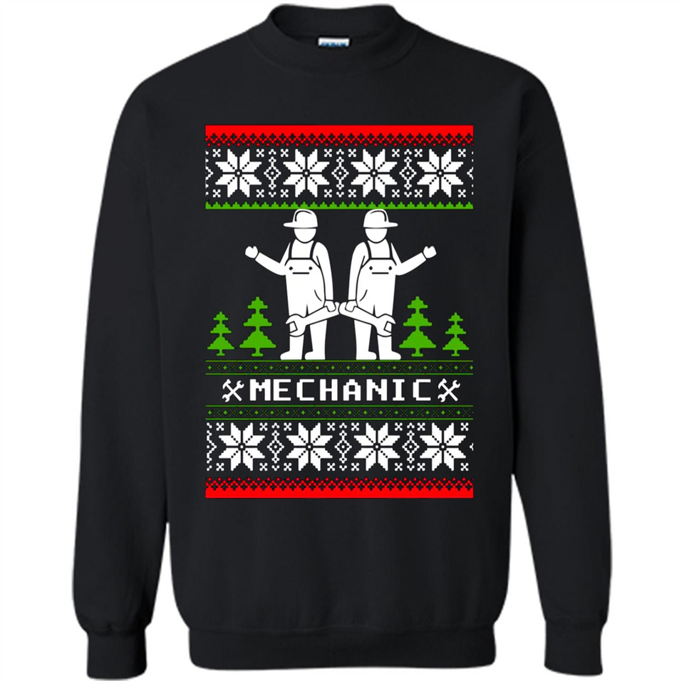 Mechanic Christmas sweater PINGPONG