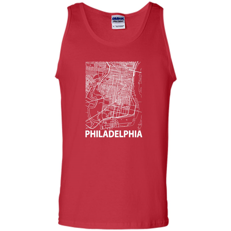 Philadelphia Pennsylvania City Map Souvenir
