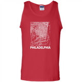 Philadelphia Pennsylvania City Map Souvenir