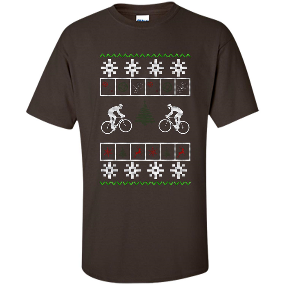 Christmas Ugly Sweater Cycling - Best Ugly Christmas Sweater - Shirt