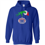 Funny Washington Wizards Glitter Grinch Monogram Ornament Christmas - Hoodie
