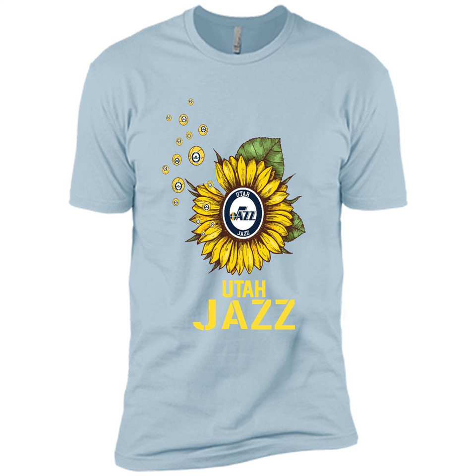 Utah Jazz Basketball Sunflower