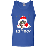 Let It Snow Cat Christmas sweater PINGPONG