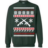 Rifle I Want Rifle Guns For Christmas ugly - Sweatshirt