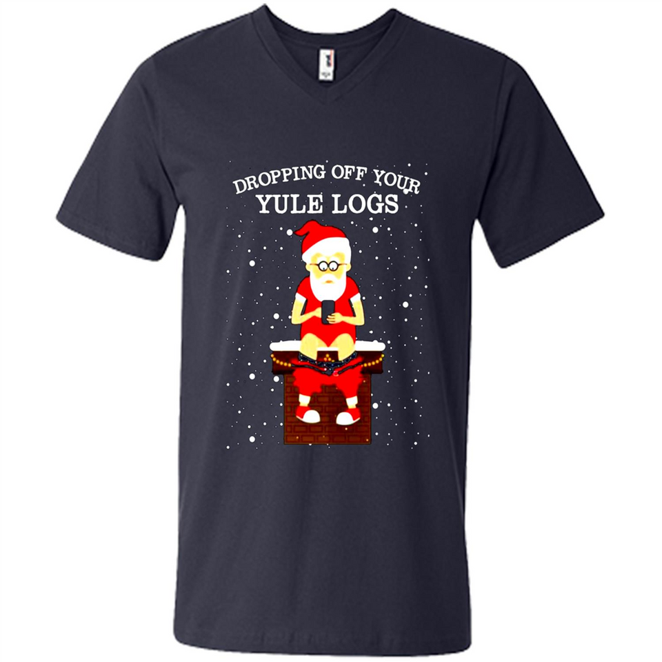 Santa Dropping Off Your Yule Logs