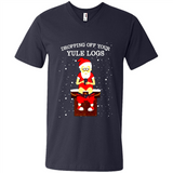 Santa Dropping Off Your Yule Logs