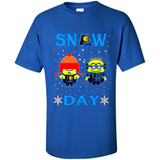 Snow Day Shirt For Indiana Pacers Vs Minion Fans pingpong