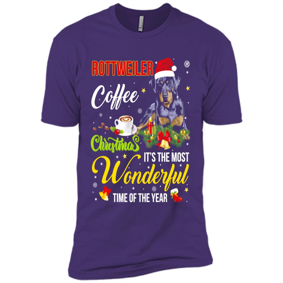 Rottweiler Coffee Wonderful Christmas