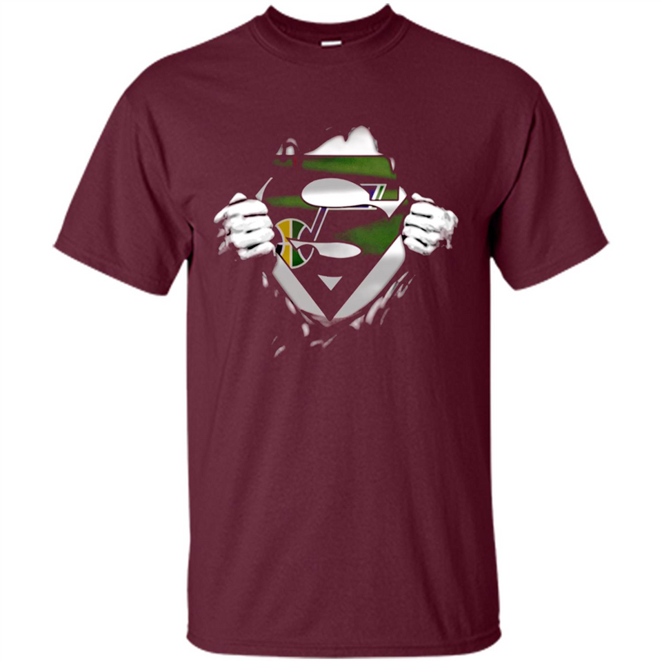 Utah Jazz And Superman Fans - Shirt