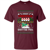 Merry Christmas Shitter Full Christmas Tree Snowman PING PONG