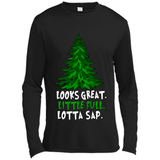 Looks Great Little Full Lotta Sap Funny Christmas PINGPONG