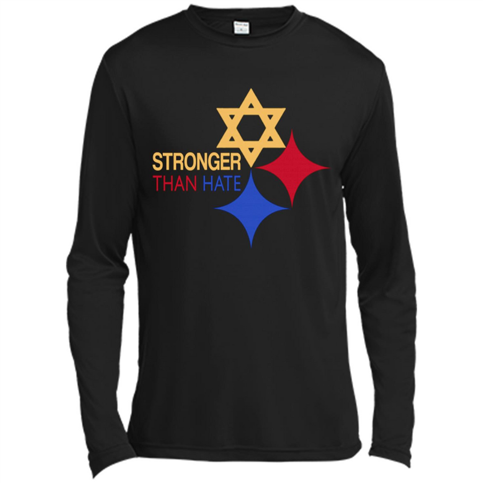 Pittsburgh Stronger Than Hate - Canvas Long Sleeve T-Shirt