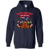 New England Patriots NFL Reindeer Funny Merry Christmas And Happy New Year
