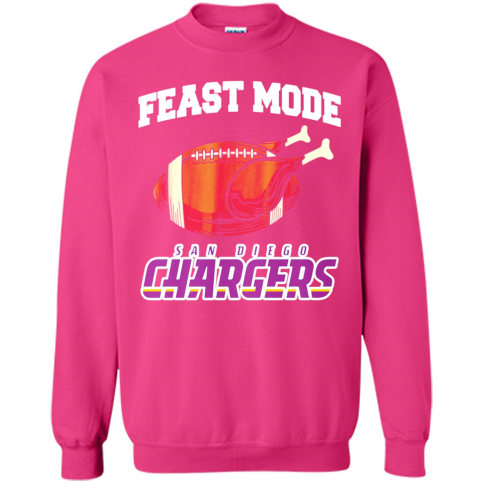 Feast Mode Chargers Shirt - San Diego Turkey Thanksgiving