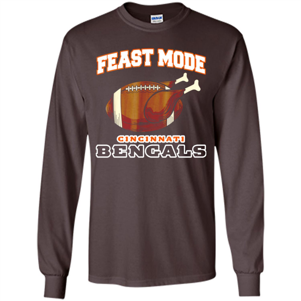 Feast Mode Bengals Shirt - Cincinnati Turkey Thanksgiving