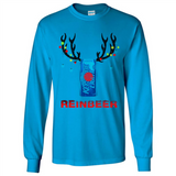 Keystone Light reinbeer Christmas - Long Sleeve T-Shirt