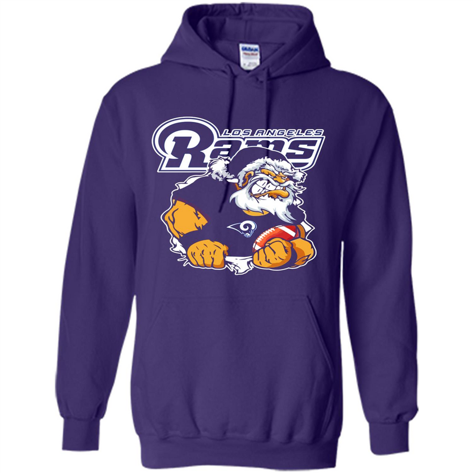 Grumpy Santa Claus Los Angeles Rams Football Team PINGPONG