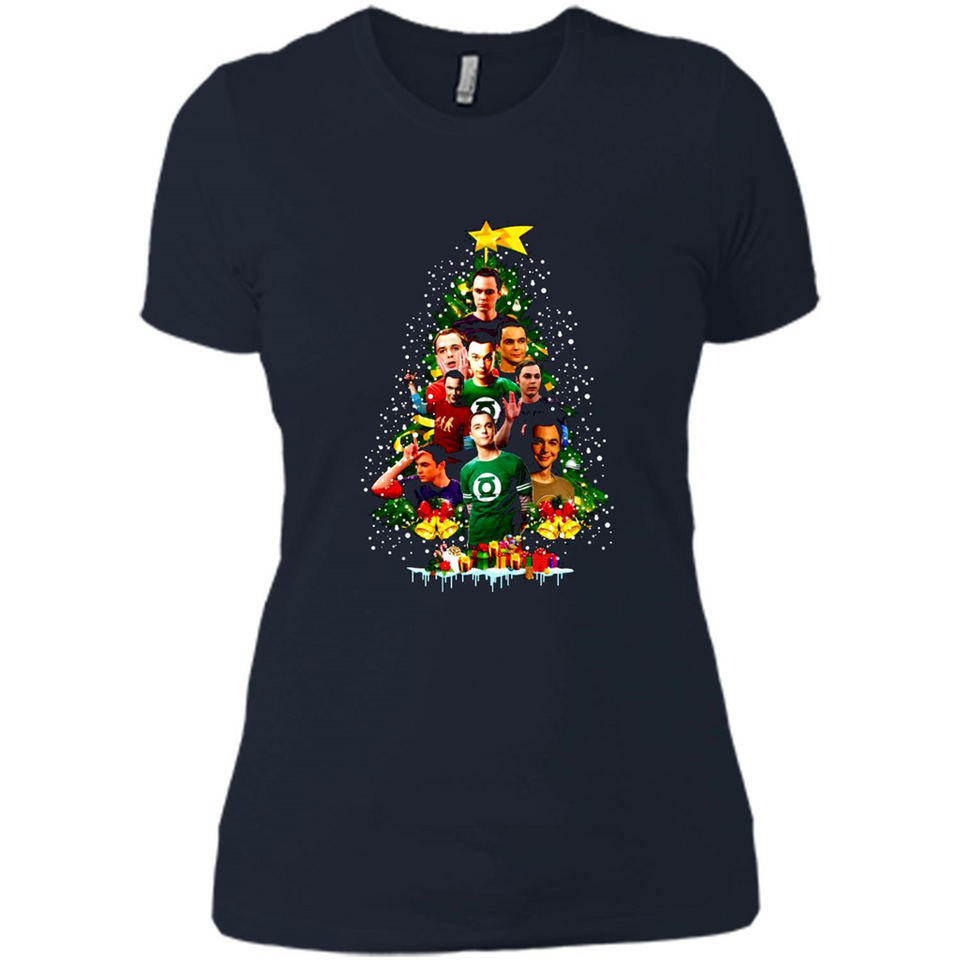 Sheldon Cooper Christmas tree sweater PINGPONG