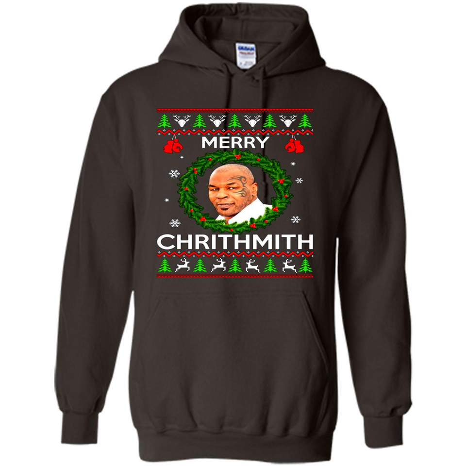 Mike Tyson Merry Chritmith Christmas Sweatshirt PINGPONG